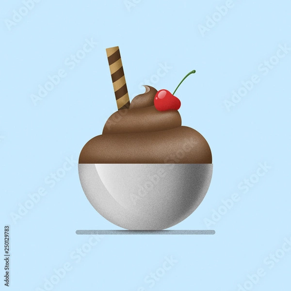 Obraz Soft serve ice cream