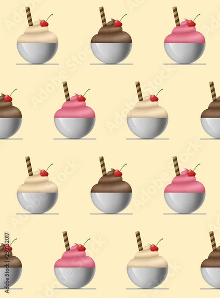 Obraz Ice cream wallpaper