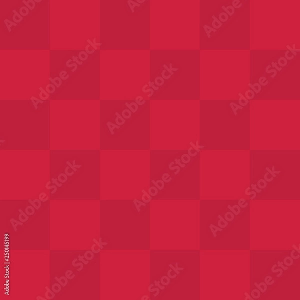 Fototapeta Checkered seamless pattern. Vector illustration. Abstract geometric background.