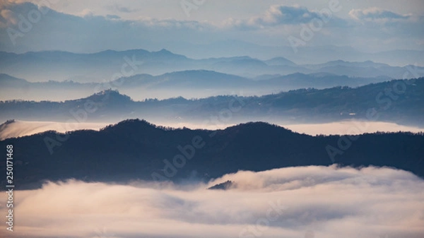 Fototapeta Mountain Clouds