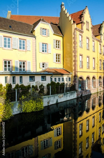 Fototapeta Romantic old houses in Colmar, Alsace, France