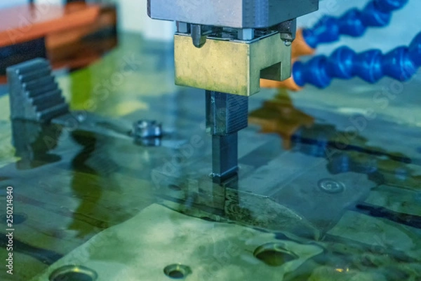 Obraz EDM Machine in runing working on job