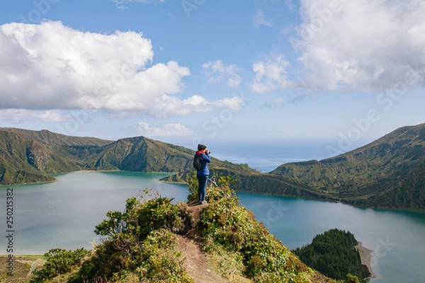 Fototapeta Lagoa do Fogo Azores S.Miguel