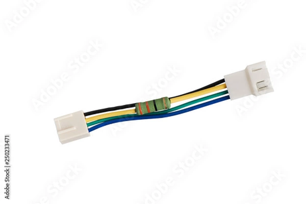 Fototapeta reduce speed noise resistor cable