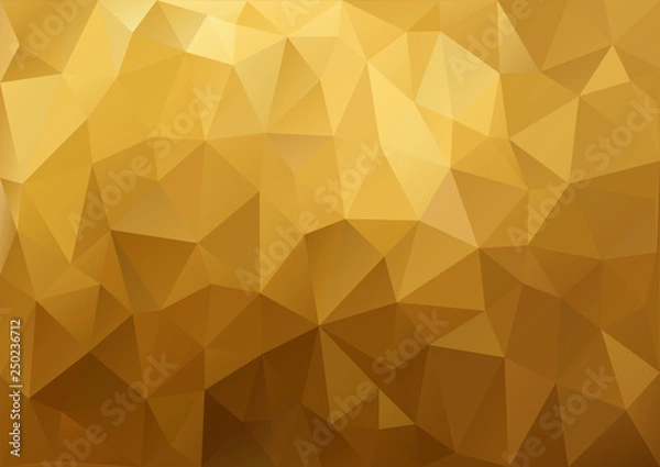 Fototapeta Gold Geometric Pattern