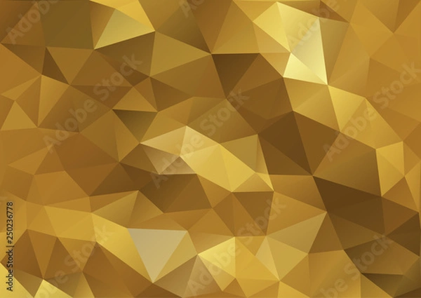 Obraz Gold Geometric Pattern