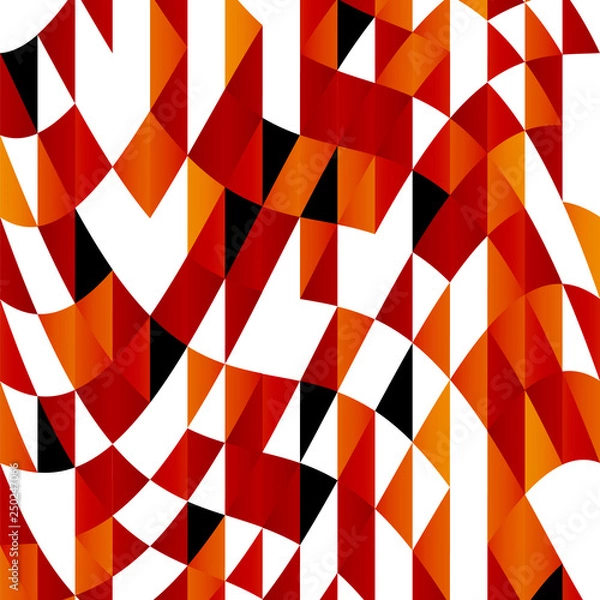 Fototapeta Abstract art colored geometric vector background