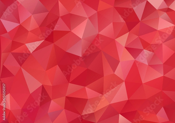 Fototapeta Red Pattern geometric03