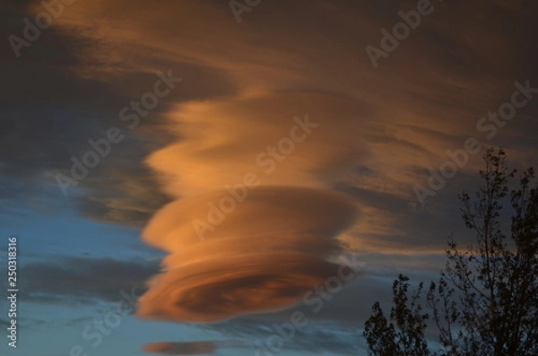 Fototapeta Navada sunset