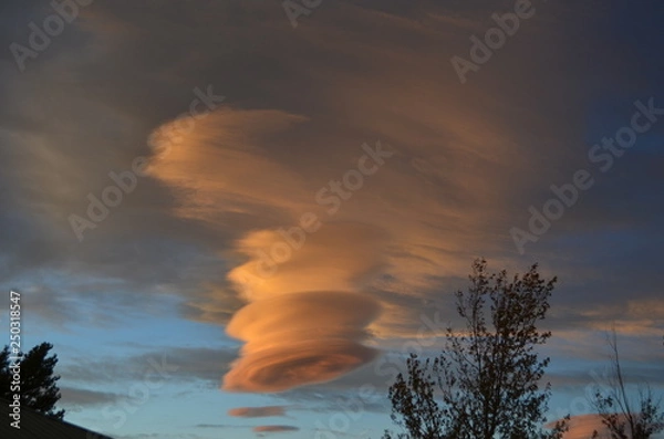 Fototapeta Navada sunset