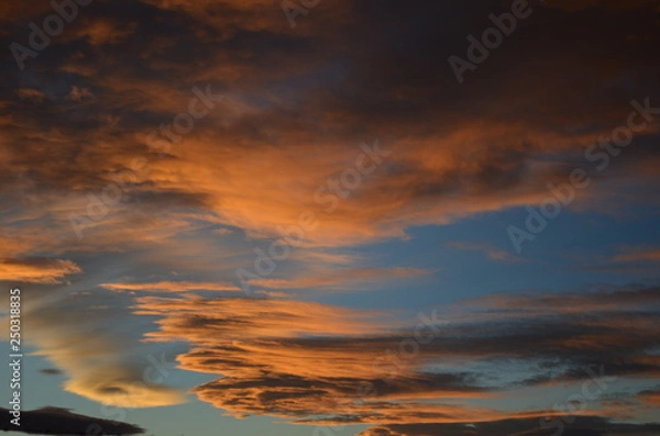 Fototapeta Navada sunset