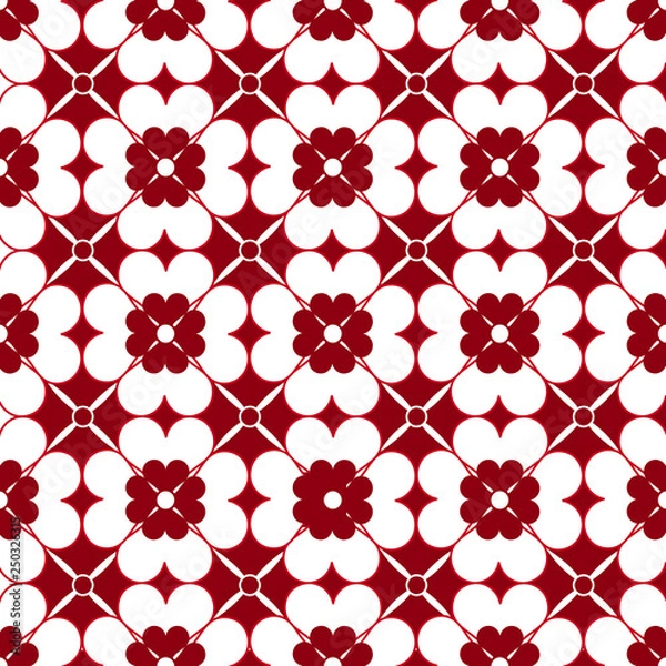 Obraz Star, flower, heart shape pattern