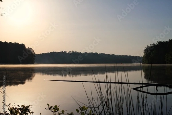 Obraz Lake at sunrise.