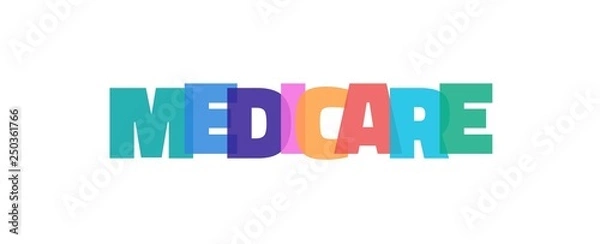 Obraz Medicare word concept