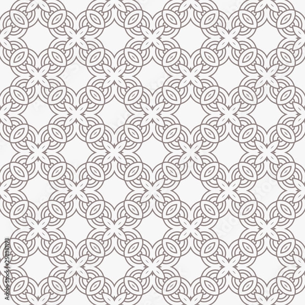 Fototapeta Geometric Pattern. Seamless Texture Grey Color Background. Vector illustration