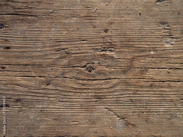 Fototapeta Old grunge dark textured wooden background,The surface of the old brown wood textured