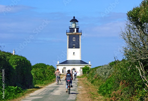 Obraz chodzić po wyspie Groix