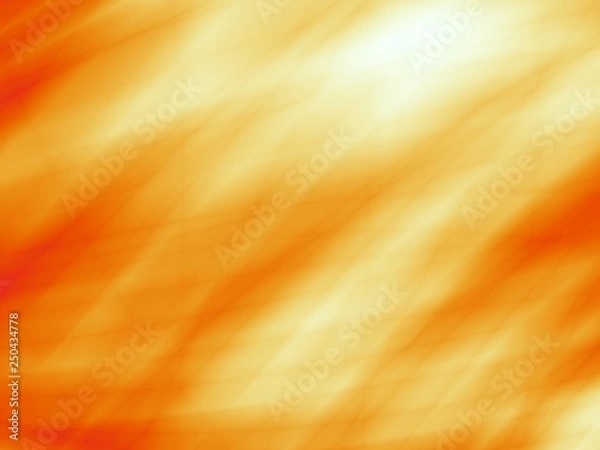 Fototapeta Summer texture wave yellow art illustration background