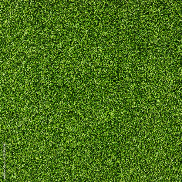 Fototapeta Artificial Grass Field Top View Texture