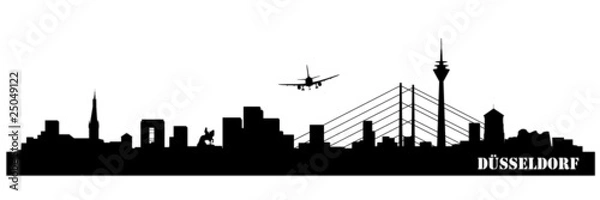 Obraz Skyline Düsseldorfu
