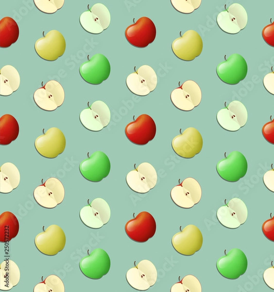 Obraz Apple seamless pattern