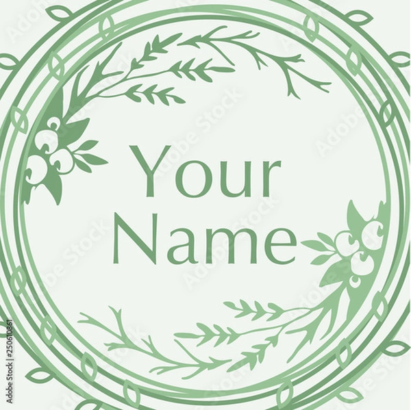 Obraz natural background with flower concept, easy to use on all media