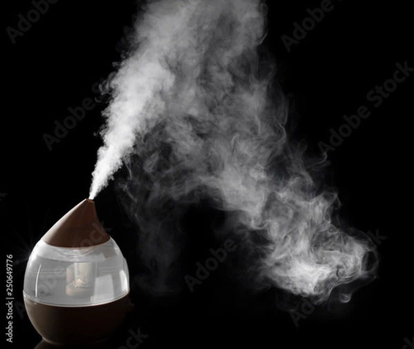 Obraz humidifier black background home