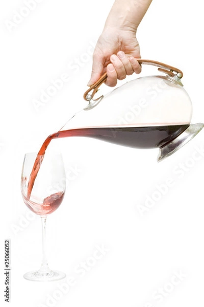 Obraz Pouring wine