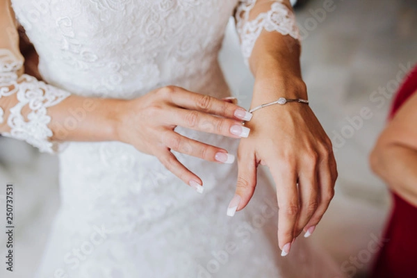 Obraz Bridal wedding bracelet