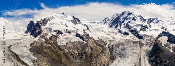 Obraz Monte Rosa, Dufourspitze