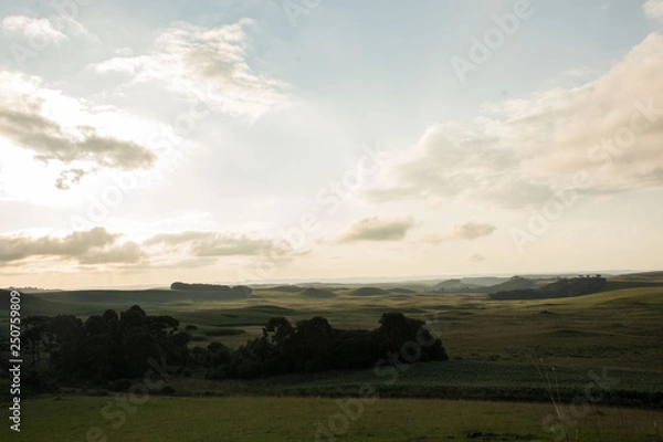 Fototapeta Campos de cima da Serra