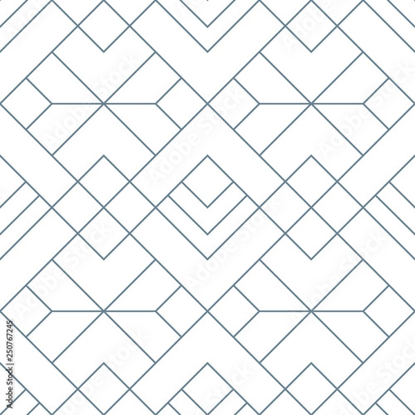Obraz Geometric squares seamless pattern