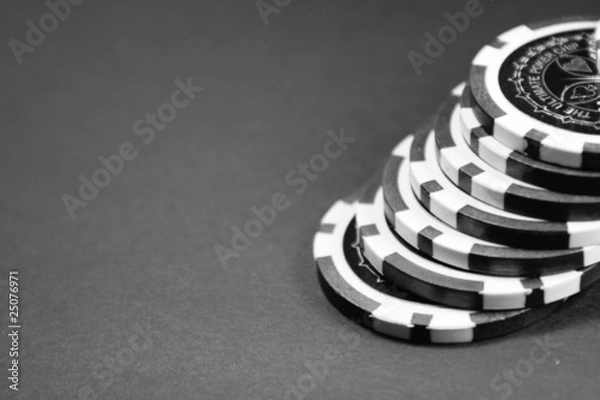 Fototapeta Poker Chips