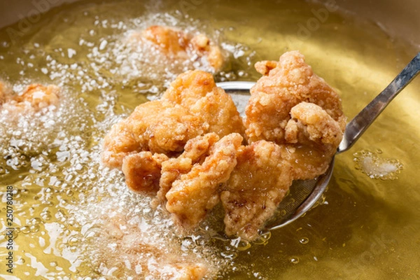 Fototapeta 鶏の唐揚げ