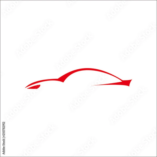 Obraz Car Simple Logo Design