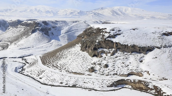 Fototapeta winter in mountains