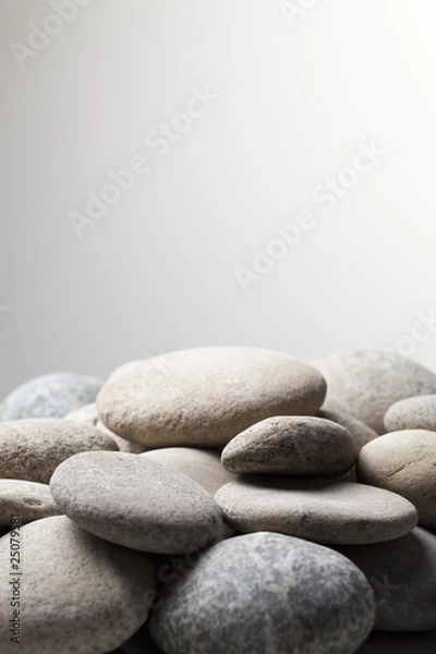 Fototapeta gros plan sur des galets zen