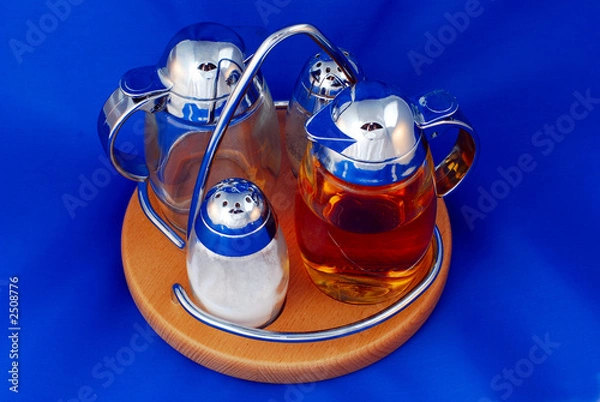 Fototapeta table`s equipment