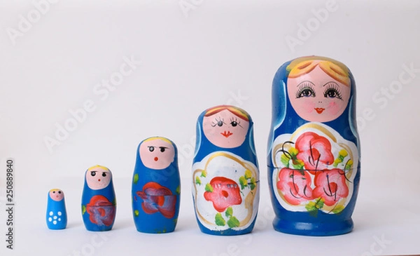 Fototapeta russian doll babushka