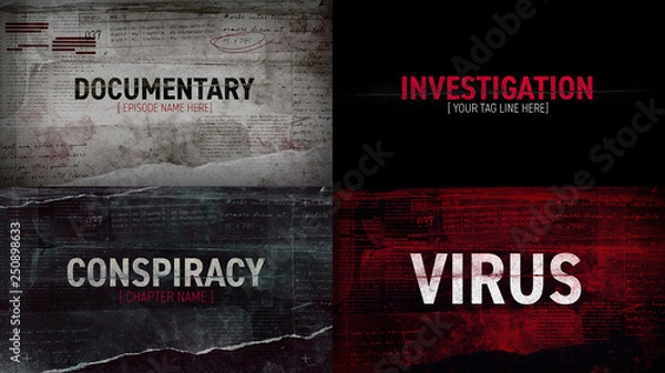 Obraz Grunge Documents Title