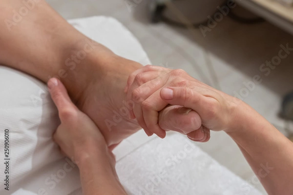 Fototapeta Masaje en los pies