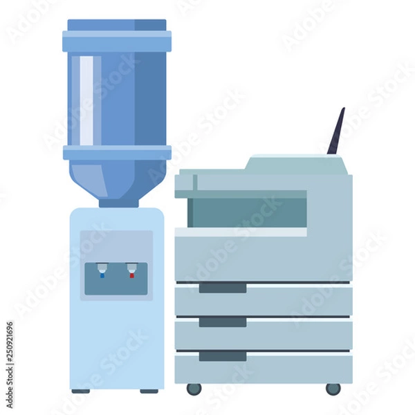 Fototapeta technology printer business