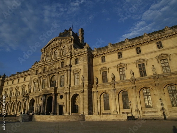 Fototapeta Museo del Louvre en Paris