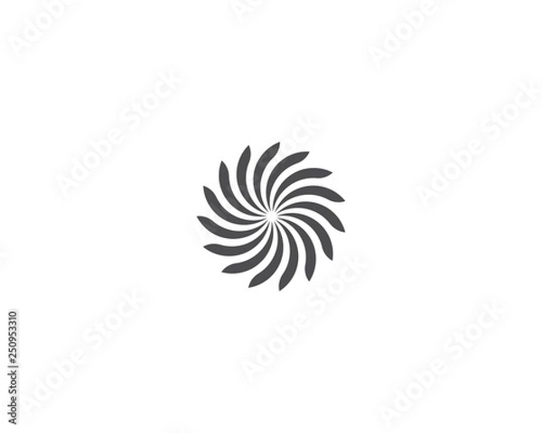 Obraz vortex, wave and spiral icon