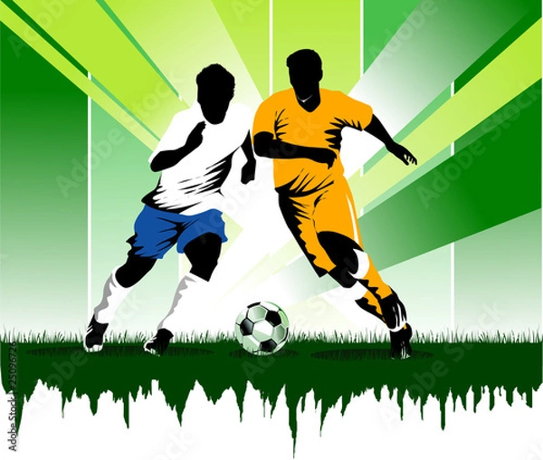 Obraz soccer forever