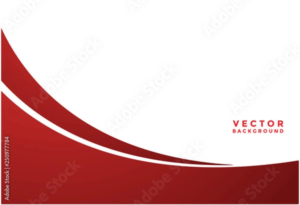 Fototapeta Red background vector illustration lighting effect graphic for text and message board design infographic