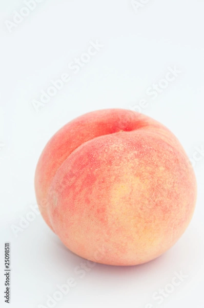 Obraz Świeża biała brzoskwinia