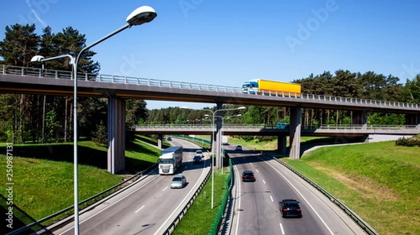 Fototapeta Road junction