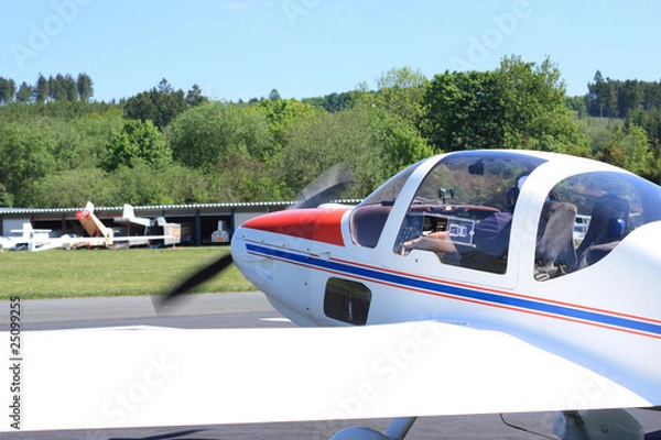 Fototapeta Cockpit plane