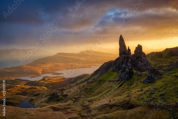 Obraz Old Man of Storr - Isle of Skye, Schottland